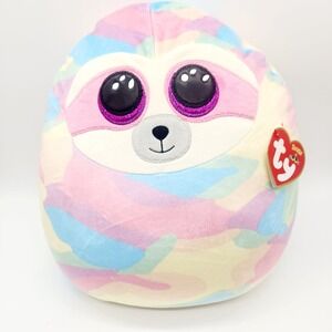 TY Squish A‎ Boo 10" Cooper Plush Soft Stuffed Animal Pillow Collectible Toy